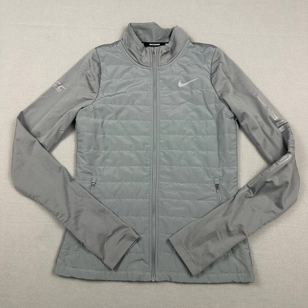Florida State Seminoles Jacket Women Small Gray Nike Therma Fit Running NCAA S